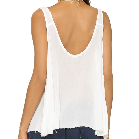 Free People White Free Swing Cami - Picture 3 of 3